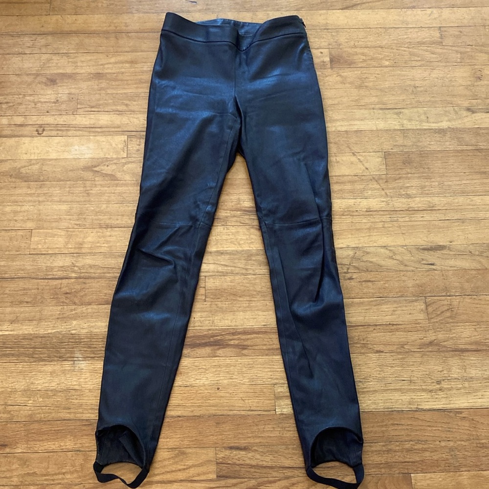 Madison Ullens lamb skin leggings size 42/medium